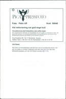 The murder trial of Olof Palme. - Vintage Photograph