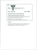 Ake Röst at the crime police with the letter written by a prostitute, and where she points out Christer Pettersson as the man she saw near Malmskillnadsgatan just when Olof Palme was murdered. - Vintage Photograph