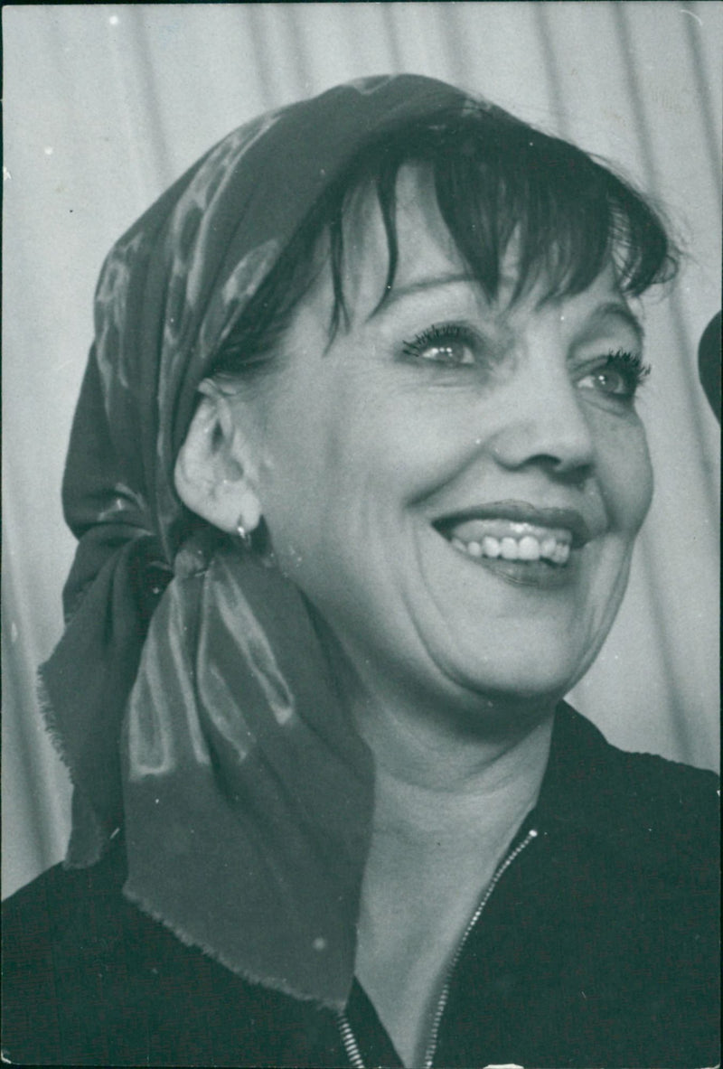 Swedish film actress Katie Rolfsen - Vintage Photograph