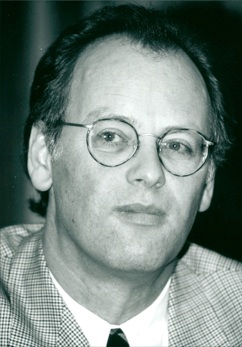 Politician Rudolf Scharping - Vintage Photograph