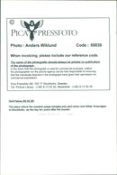 Olof Palme, Swedish Prime Minister. The place where Olof Palme was shot down and killed, Sveavägen in Stockholm, on the day ten years after the murder - Vintage Photograph