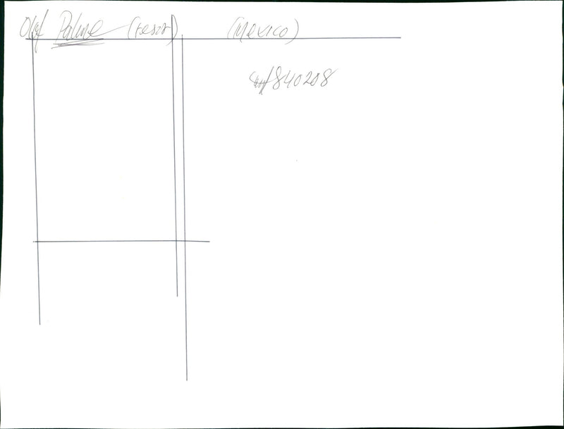 Olof Palme with Bernardo Sepúlveda and Manuel Bartlett - Vintage Photograph