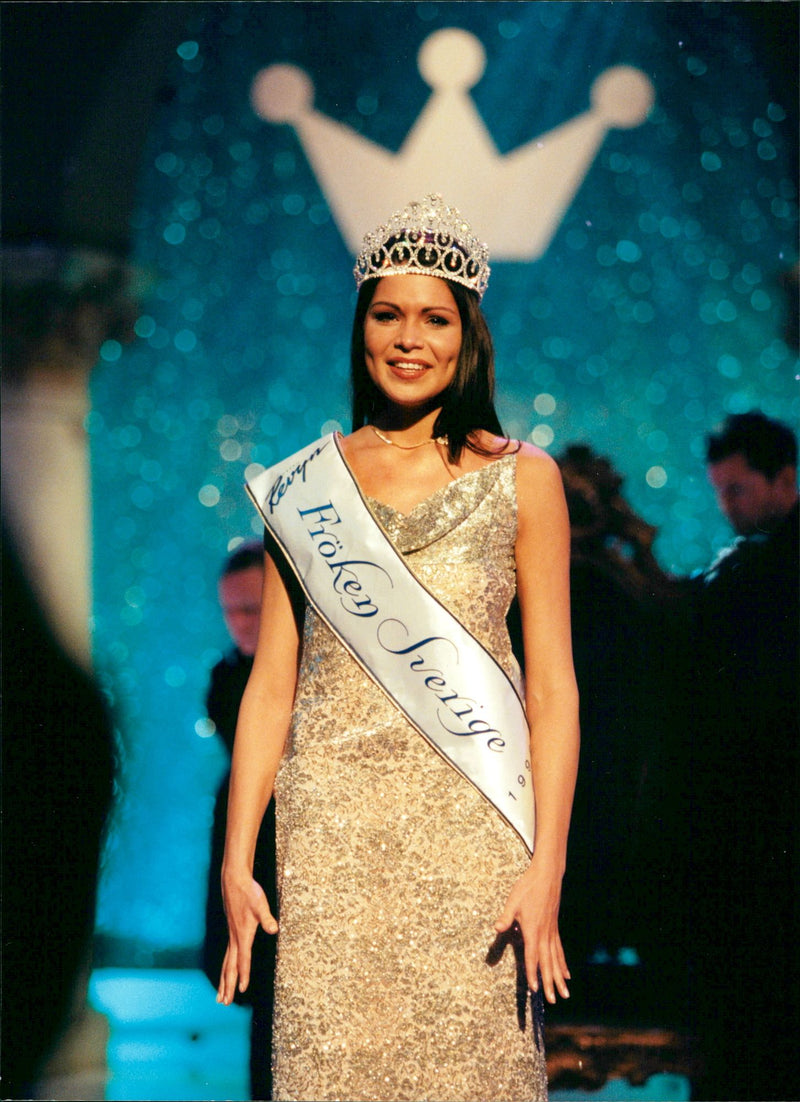 Jessica Olers Miss Sweden Competition - Vintage Photograph