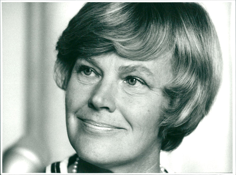 Elisabeth Rehn - former MP - Vintage Photograph