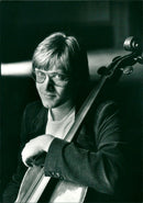 Mats Rondin, musician - Vintage Photograph