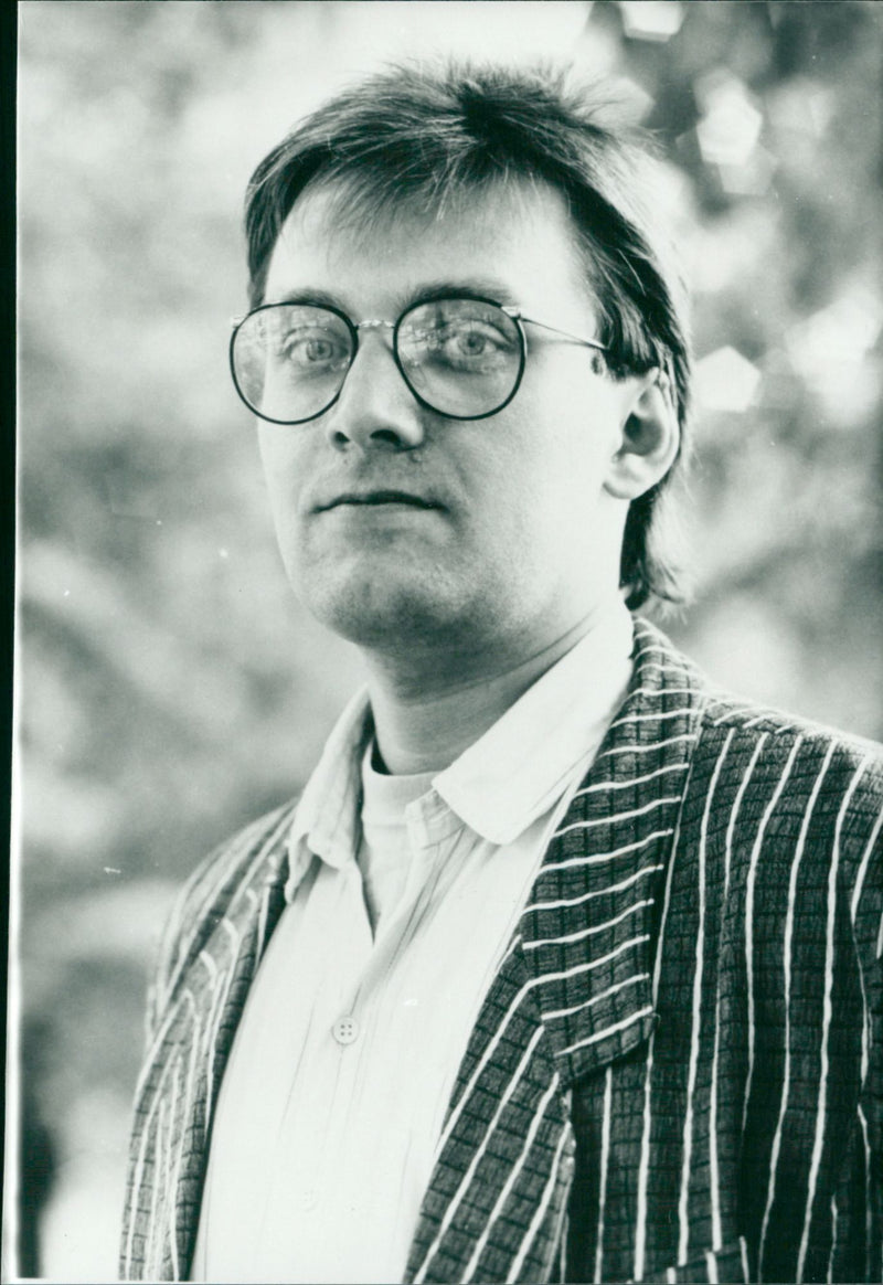 Mats Rondin, musician - Vintage Photograph