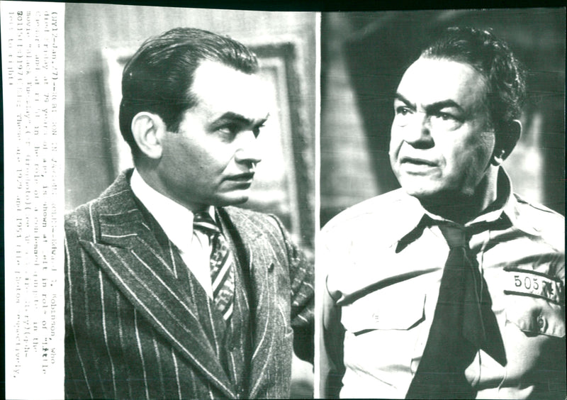 Edward G. Robinson - Vintage Photograph