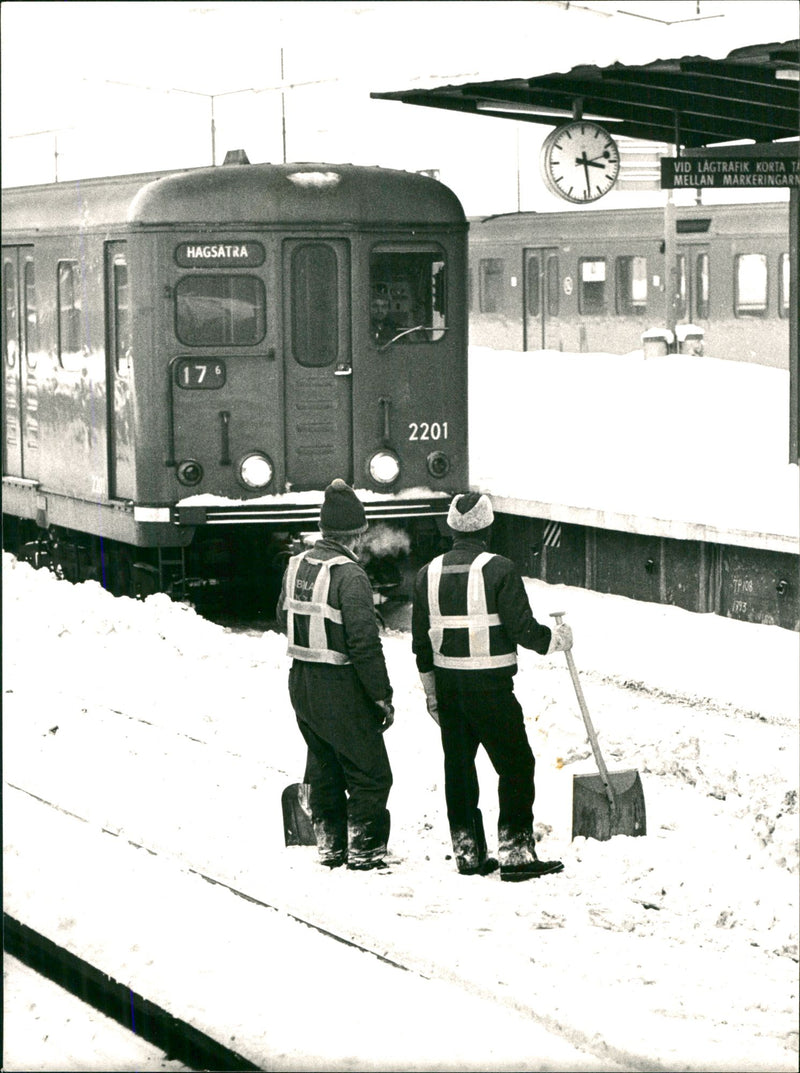 Subway station - Vintage Photograph