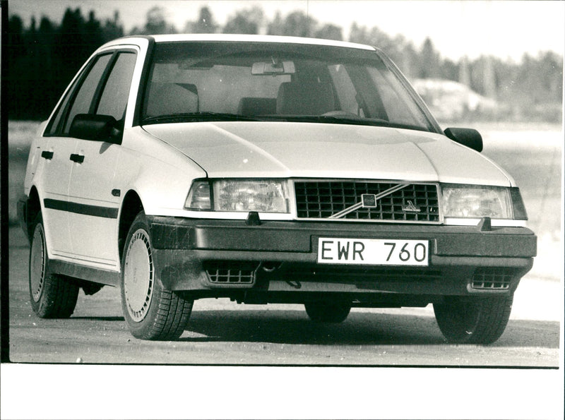 Volvo 400 Series Model Year 1989 - Vintage Photograph