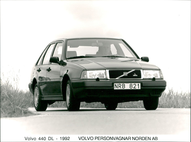 Volvo 440 DL Model Year 1992 - Vintage Photograph