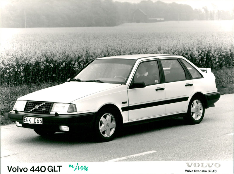 Volvo 440 GLT Model Year 1990 - Vintage Photograph