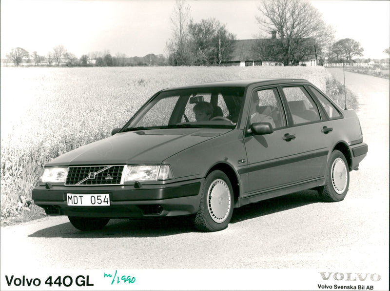 Volvo 440 GL Model Year 1990 - Vintage Photograph