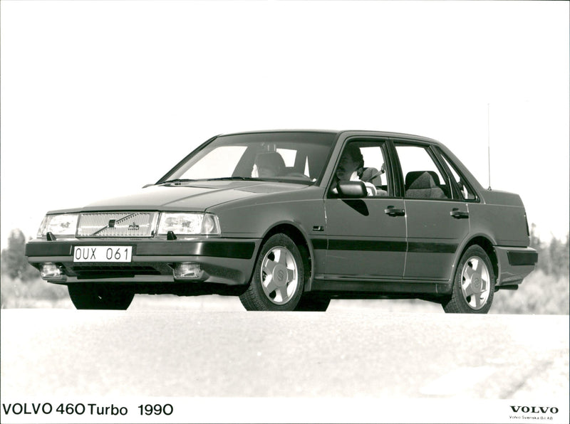 Volvo 460 Turbo Model Year 1990 - Vintage Photograph