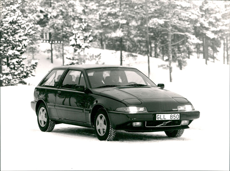 Volvo 480 Model Year 1991 - Vintage Photograph