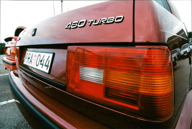 Volvo 850 and Volvo 460 - Vintage Photograph