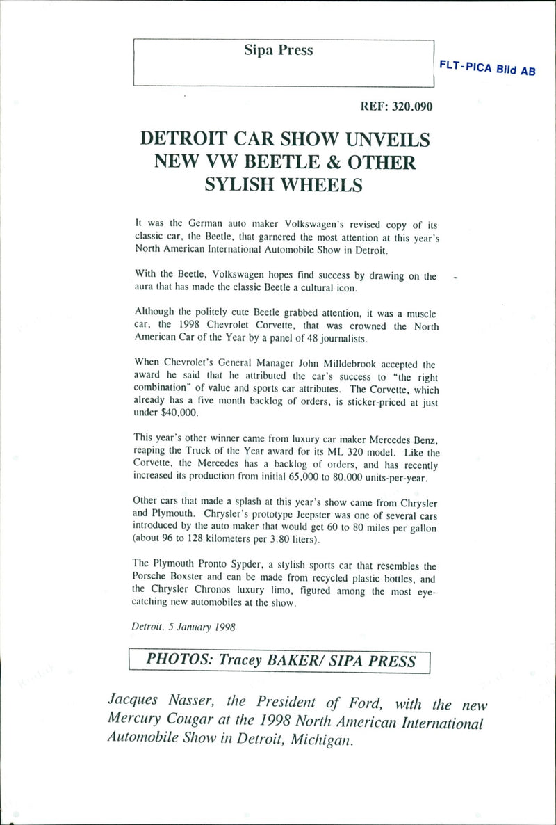 Cars: Mercury Cougar - Vintage Photograph