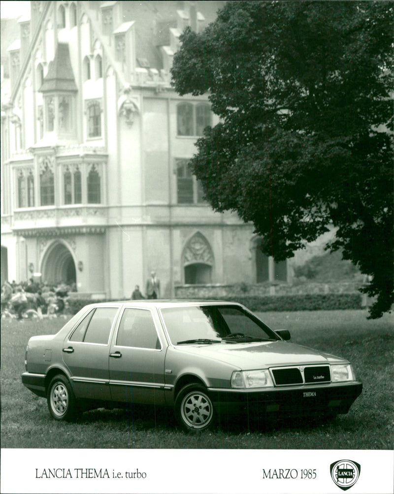 Lancia Thema produced by the Italian automaker Lancia. - Vintage Photograph