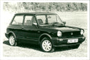 Lancia A112 Abarth model. - Vintage Photograph