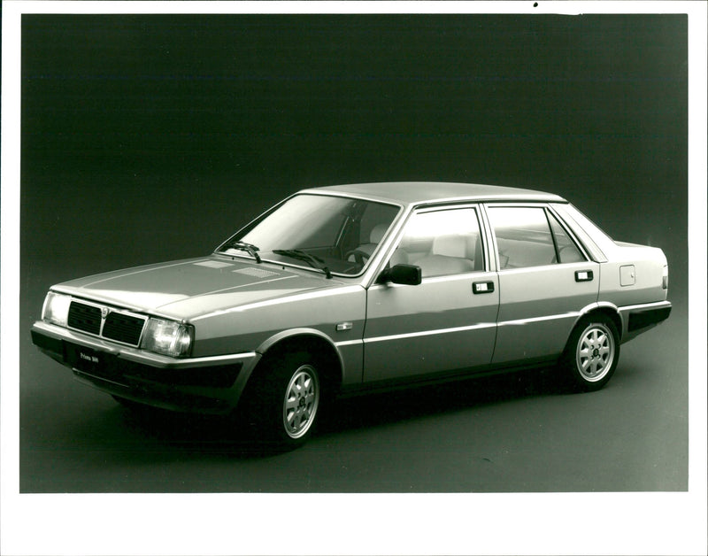 Lancia Prisma built by Italian car manufacturer Lancia in 1985. - Vintage Photograph