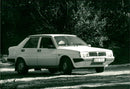 Lancia Prisma was a small family car. - Vintage Photograph