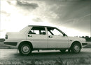 Lancia Prisma was a small family car. - Vintage Photograph
