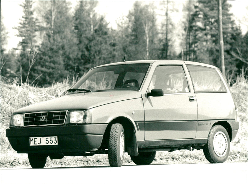 Lancia Y10 Fire LX model. - Vintage Photograph