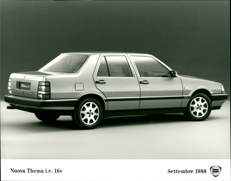 Lancia Nouva Thema 16v model. - Vintage Photograph