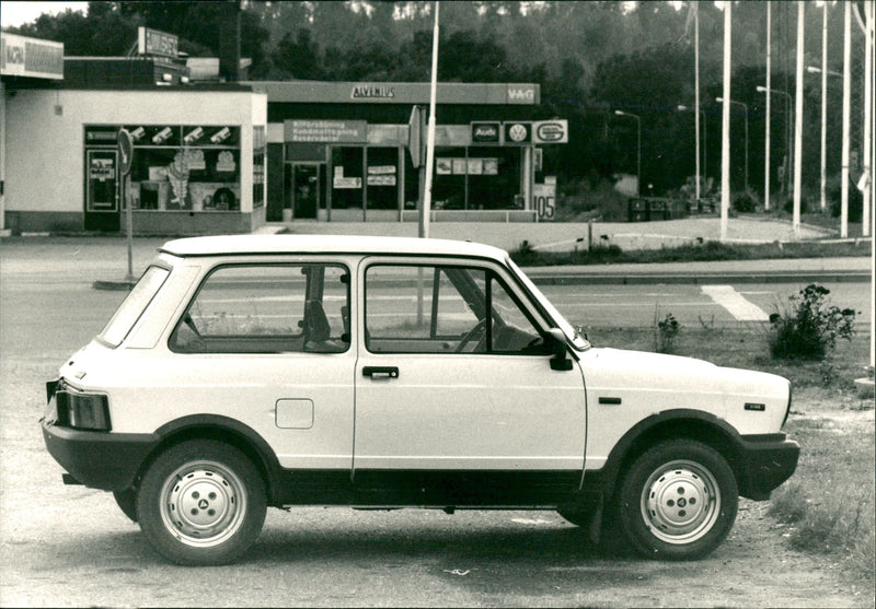 Lancia A112 model. - Vintage Photograph