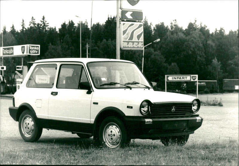 Lancia A112 model. - Vintage Photograph
