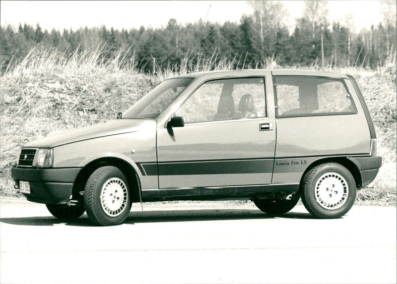 Lancia Y10 Fire LX model. - Vintage Photograph