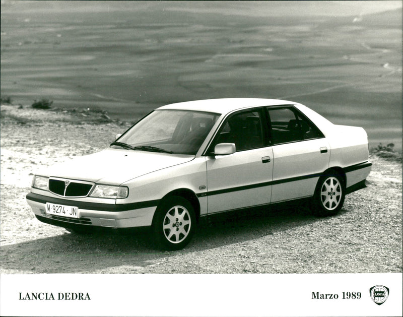 Lancia Dedra model. - Vintage Photograph