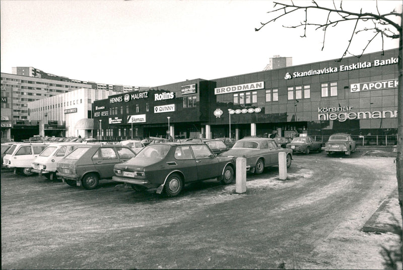 Taby Center. - Vintage Photograph