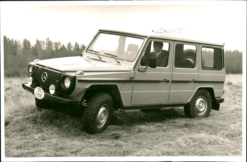 Mercedes-Benz G as German Geländewagen - Vintage Photograph