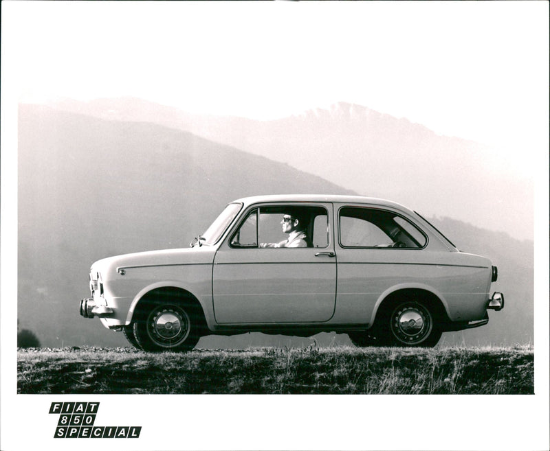 Fiat 850 - Vintage Photograph