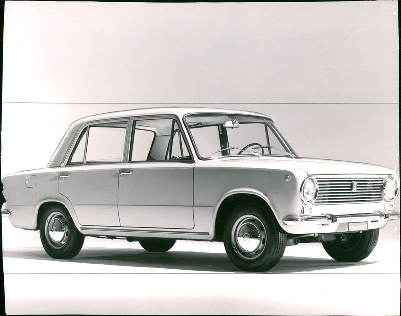 Fiat 124 - Vintage Photograph