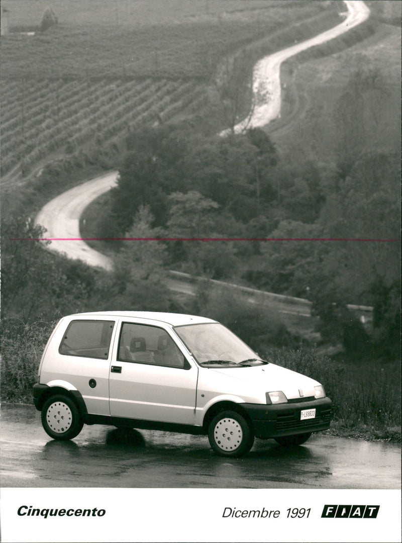 Fiat Cinquecento - Vintage Photograph