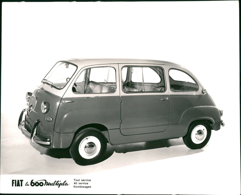 Fiat 600 kombi - Vintage Photograph