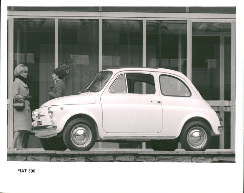 Fiat 500 - Vintage Photograph