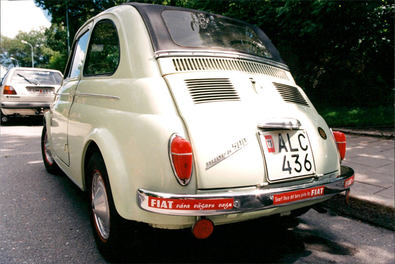 Fiat 500 - Vintage Photograph