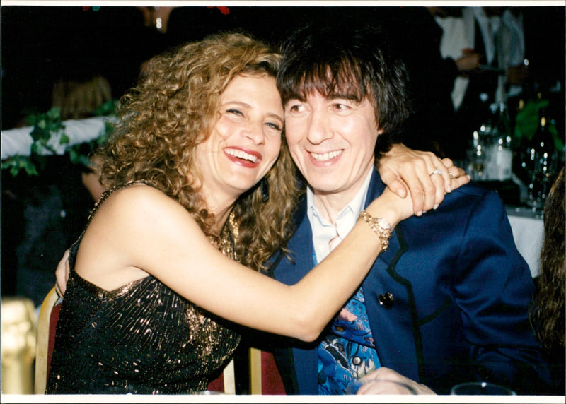 Bill Wyman and husband Suzanne Accosta - Vintage Photograph