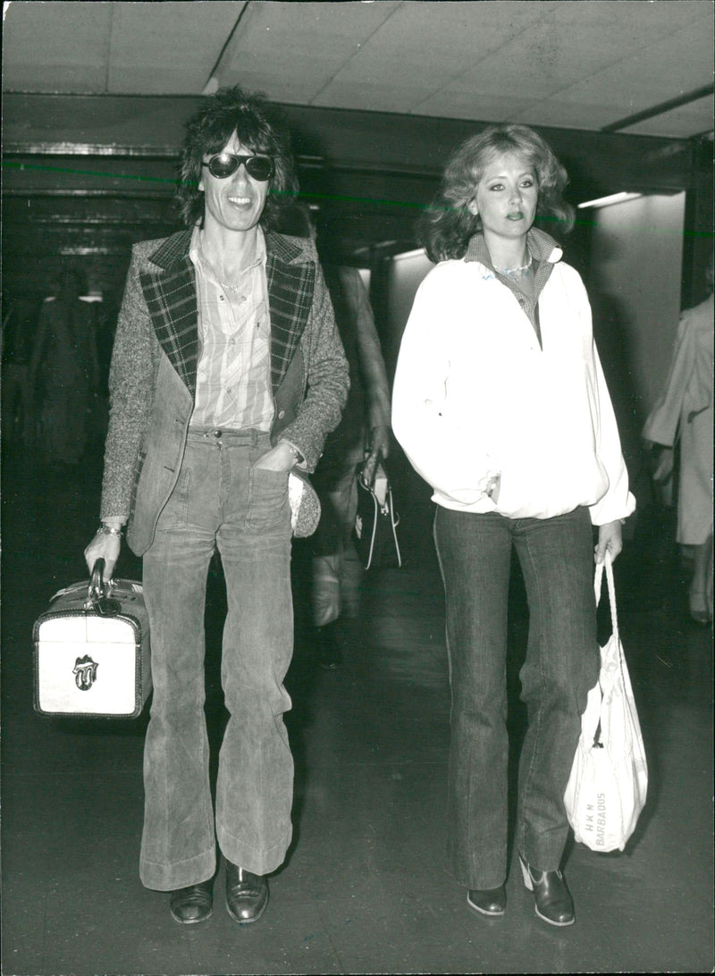 Bill Wyman and Astrid LundstrÃ¶m - Vintage Photograph