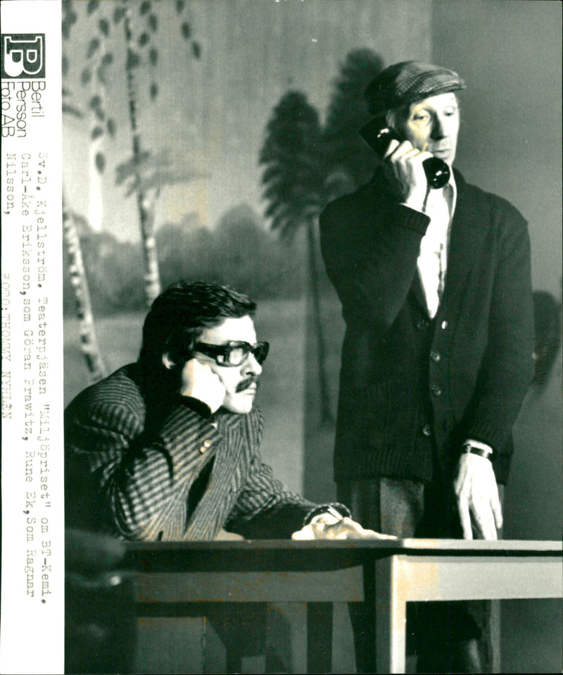 Theater Malmö 1978 - Vintage Photograph