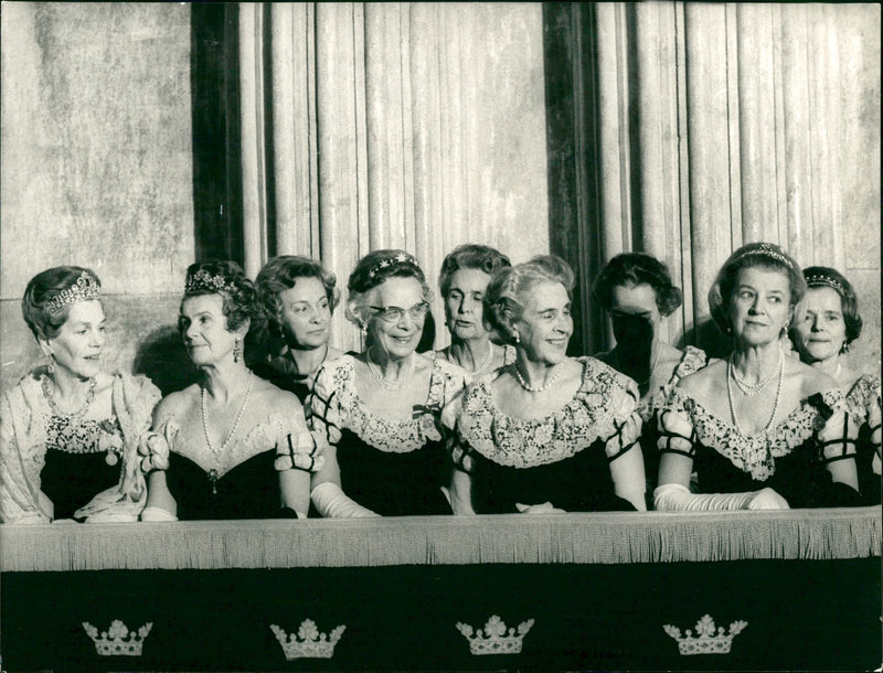 From the Riksdag's Solemn Opening - Vintage Photograph