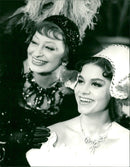 Gudrun Brost and Christina Lindström in musical comedy "Boyfriend" - Vintage Photograph