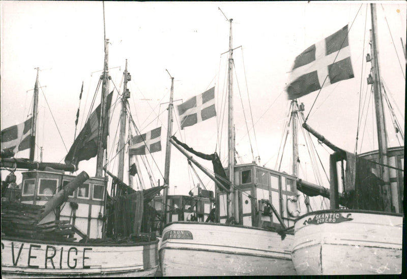 Fishing - Vintage Photograph