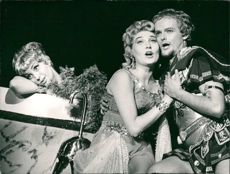 Malmo theater - American musical 'The Love Strike' - Vintage Photograph