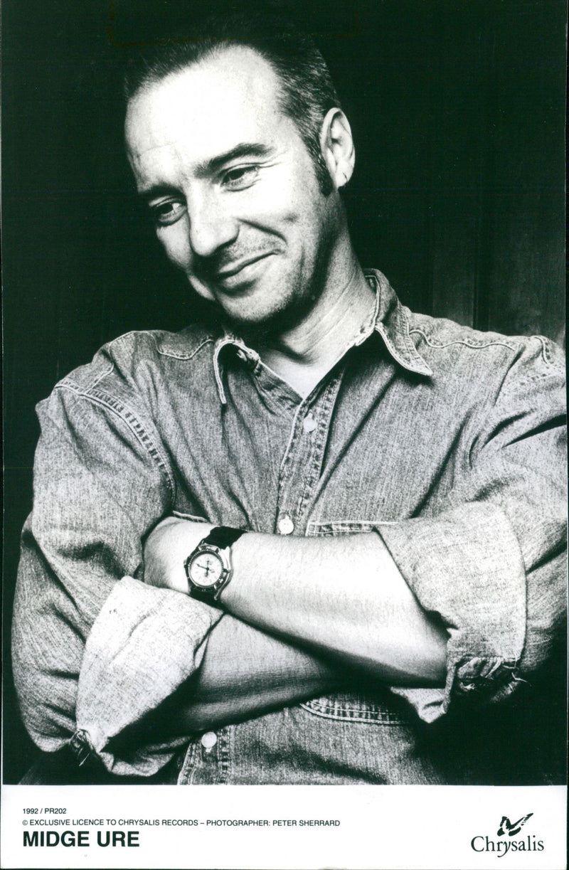 Midge Ure - Vintage Photograph