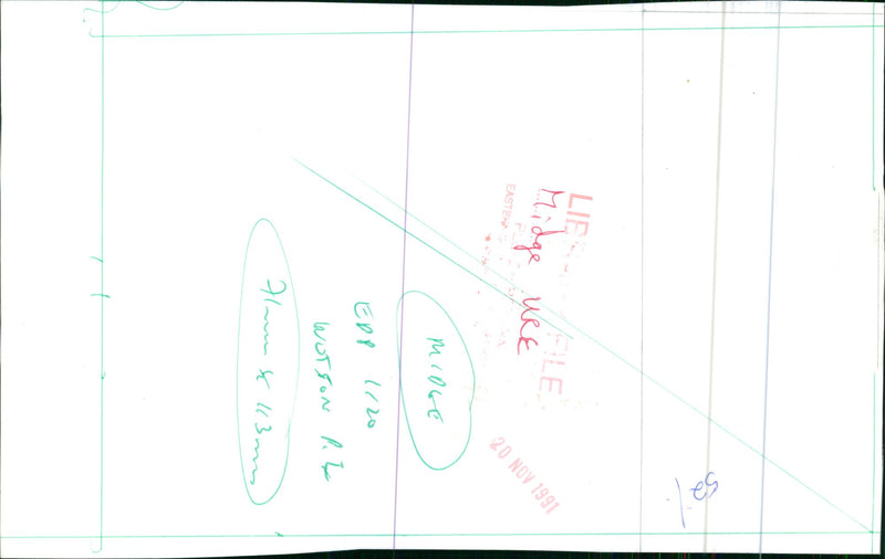 Midge Ure - Vintage Photograph