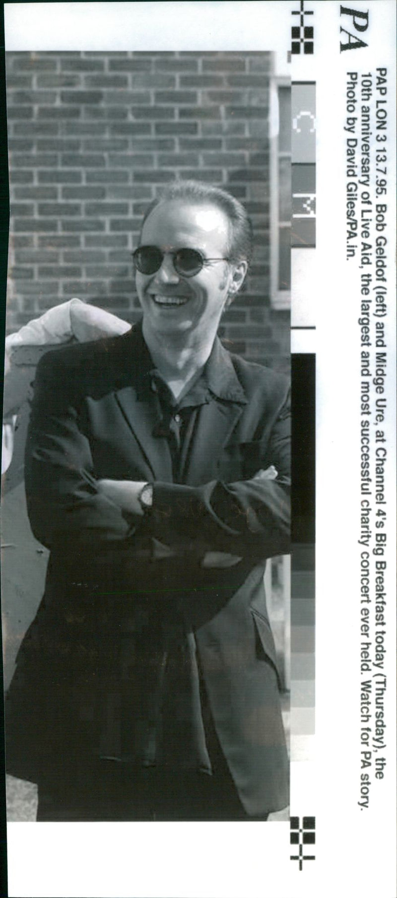 Midge Ure - Vintage Photograph