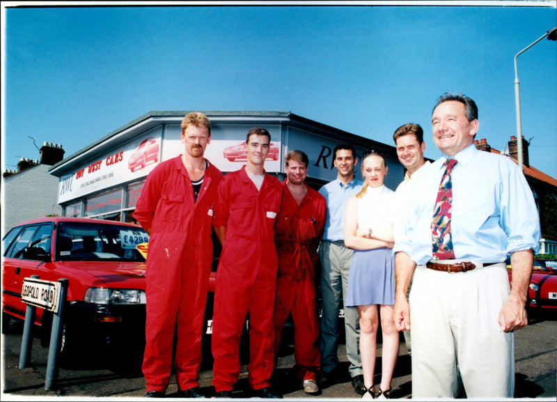 Roy West Cars - Vintage Photograph